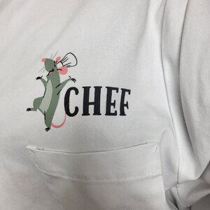Disney Parks Ratatouille Chef Jacket GUC size XXL with Remy from Disney World